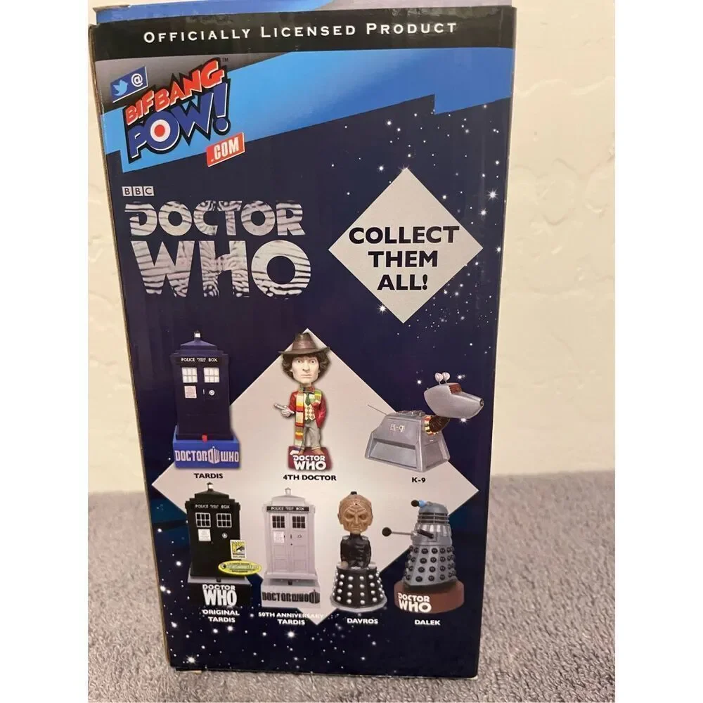 New Doctor Who 4th Davros Bobble Head Bif Bang Pow MIB